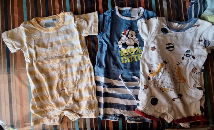 3 combishort en 3 mois
