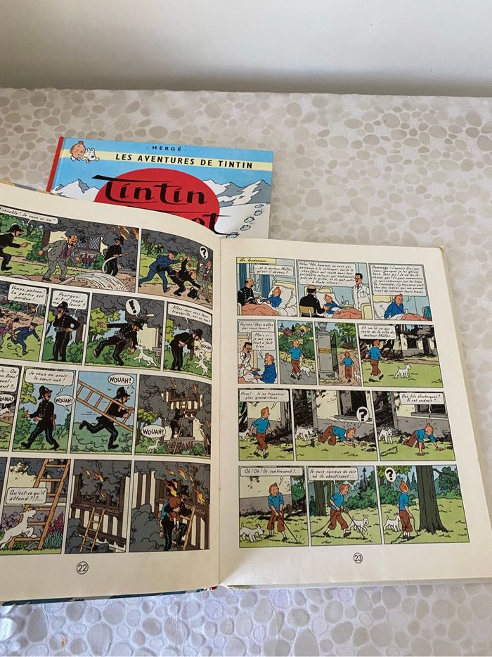 Lot de 3 BD s les aventures de  tintin - photo numéro 5