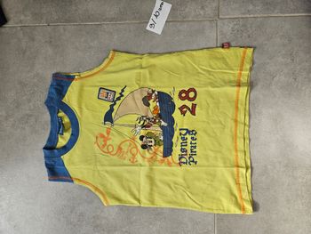 Débardeur jaune Disney garçon 9/10 ans