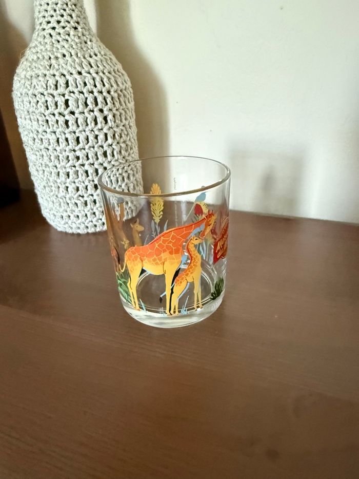 Verres girafes merveilles du monde - photo numéro 5