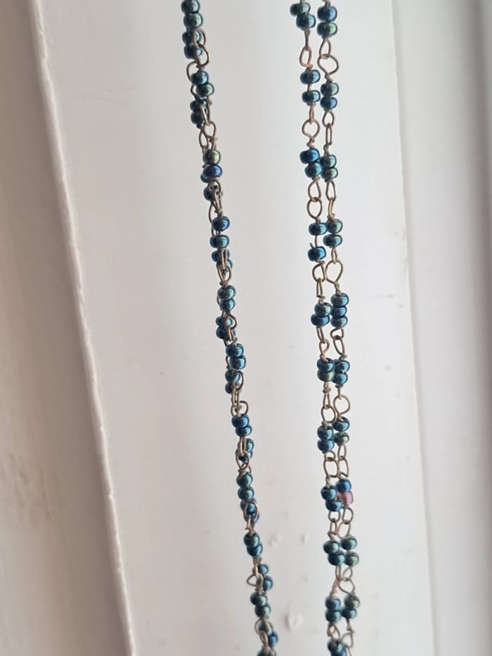Collier vintage doubme rang - photo numéro 2
