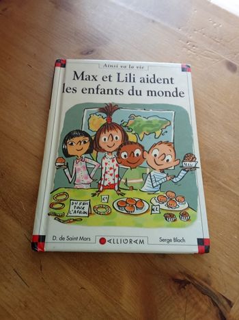 livre max et lili aident les enfants du monde