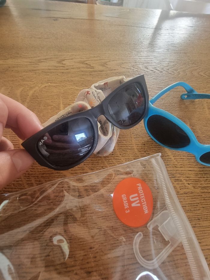 Lunettes de soleil bébé 2 paires - photo numéro 2