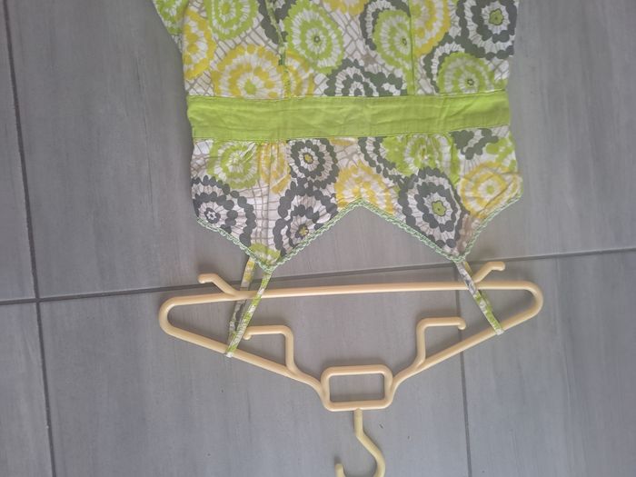 Robe d'été verte Cache Cache Taille 36 - photo numéro 3