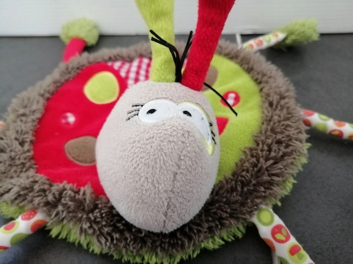 doudou '' funky garden ''la coccinelle - photo numéro 2