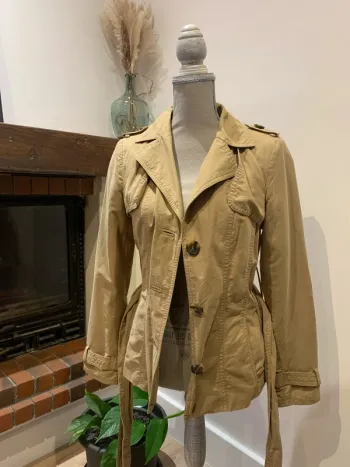 Zara basic trench 🧥
