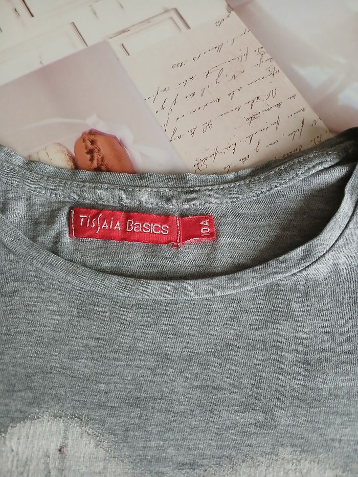 Tee-shirt ML "Tissaia Basics" 10 ans. - photo numéro 3