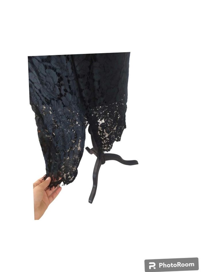 sublime robe dentelle noire - photo numéro 3