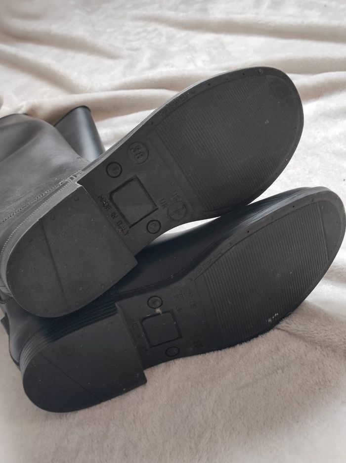 Bottes hautes caoutchouc taille 38 - photo numéro 7