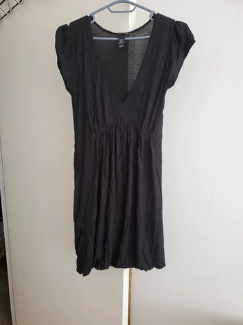 Robe courte noire TXS H&M
