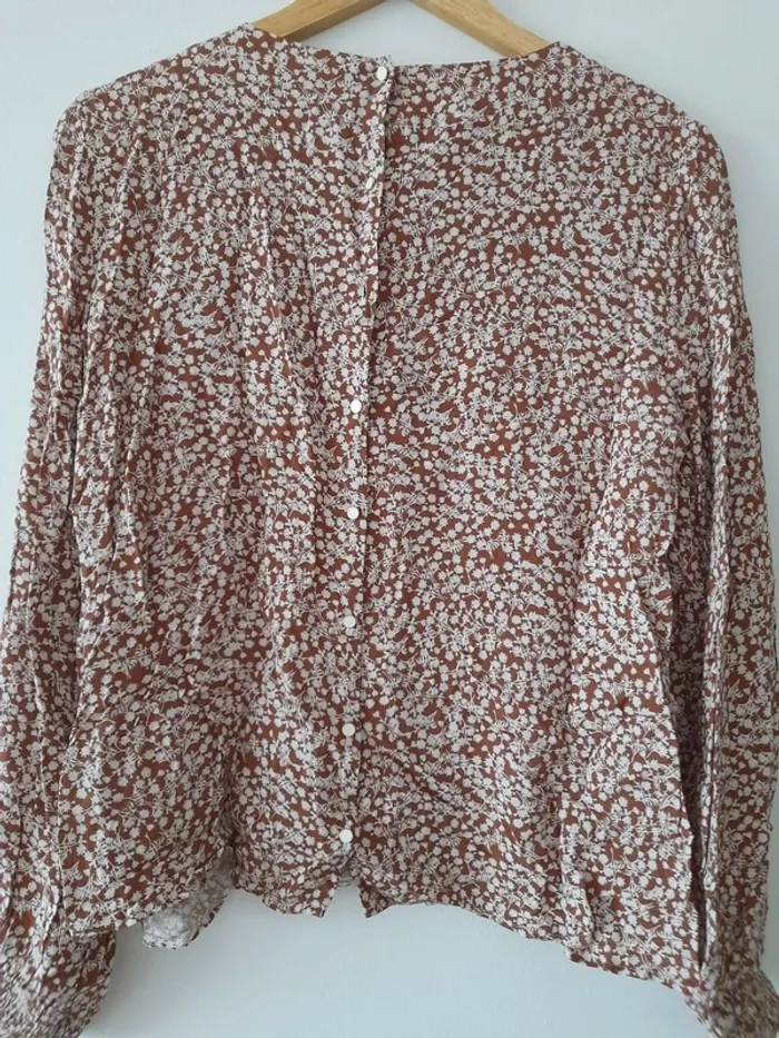 Blouse manches longues et col rond. - photo numéro 5