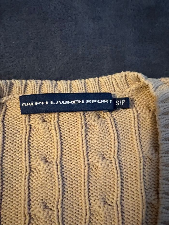 Pull Raph Lauren Torsadé Neuf sans étiquette - photo numéro 2