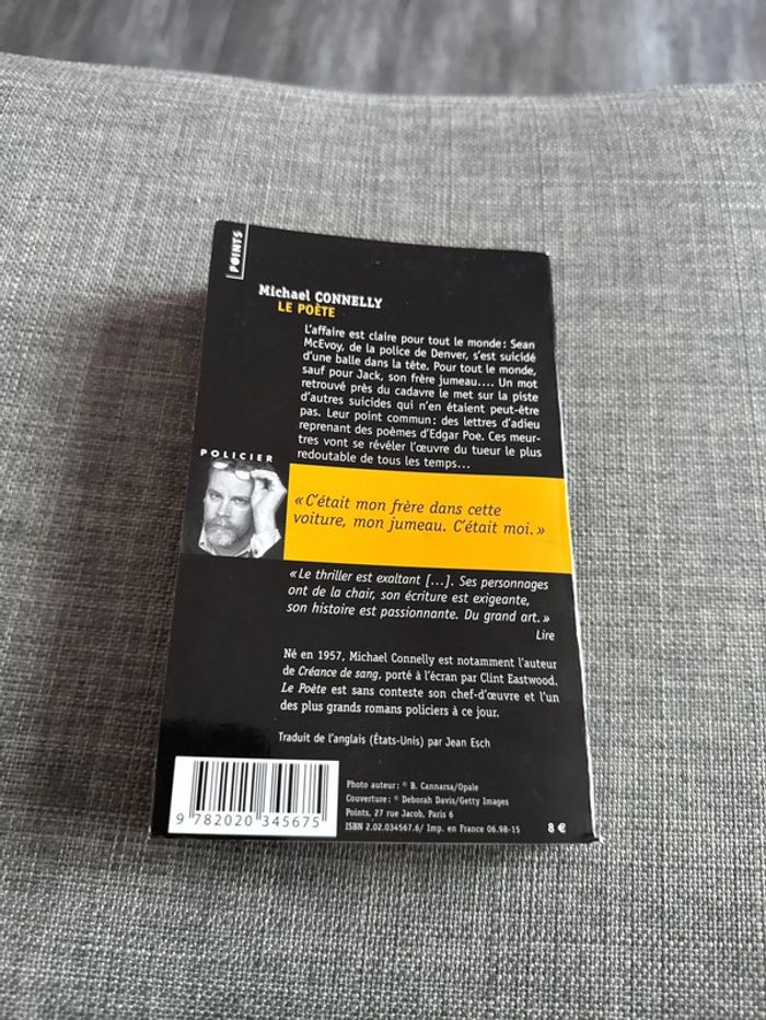 Livre le poète - Michael connelly - photo numéro 3