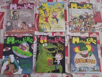 Lot Livres Mordelire juin à décembre 2022