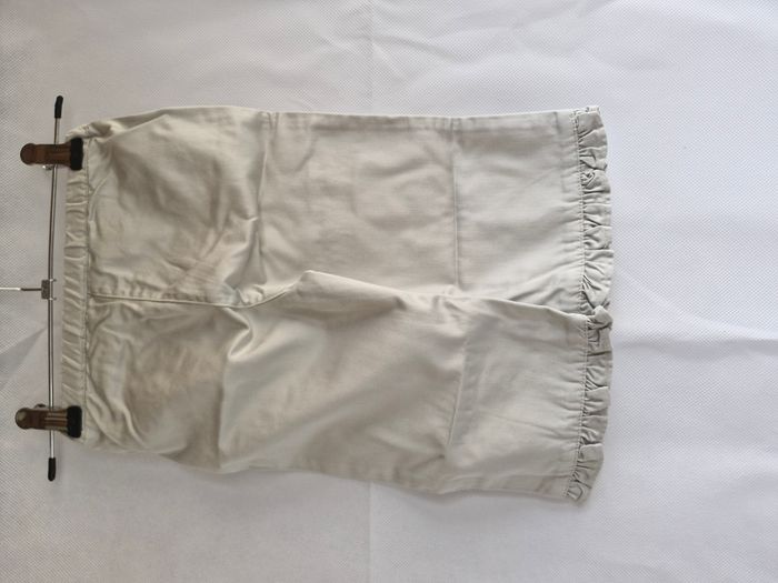 Pantalon fille 6 mois 67 cm Petit Bateau Beige - photo numéro 4
