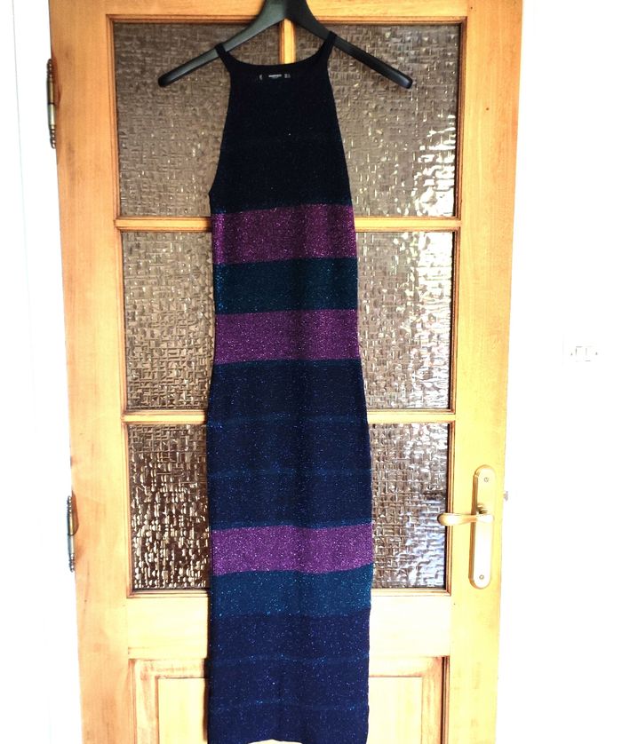 Robe longue de soirée Mango