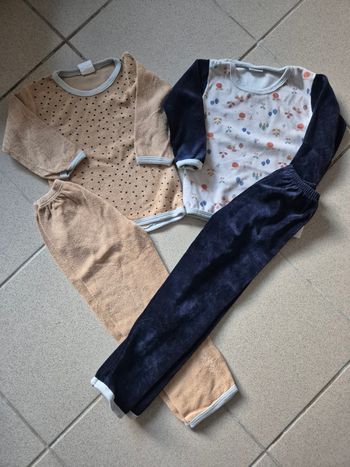 Lot de 2 pyjamas