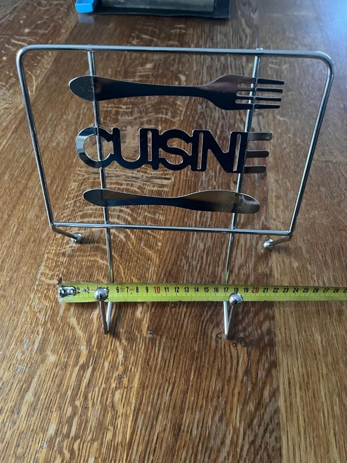 Lutrin / Support de livre en acier - photo numéro 3