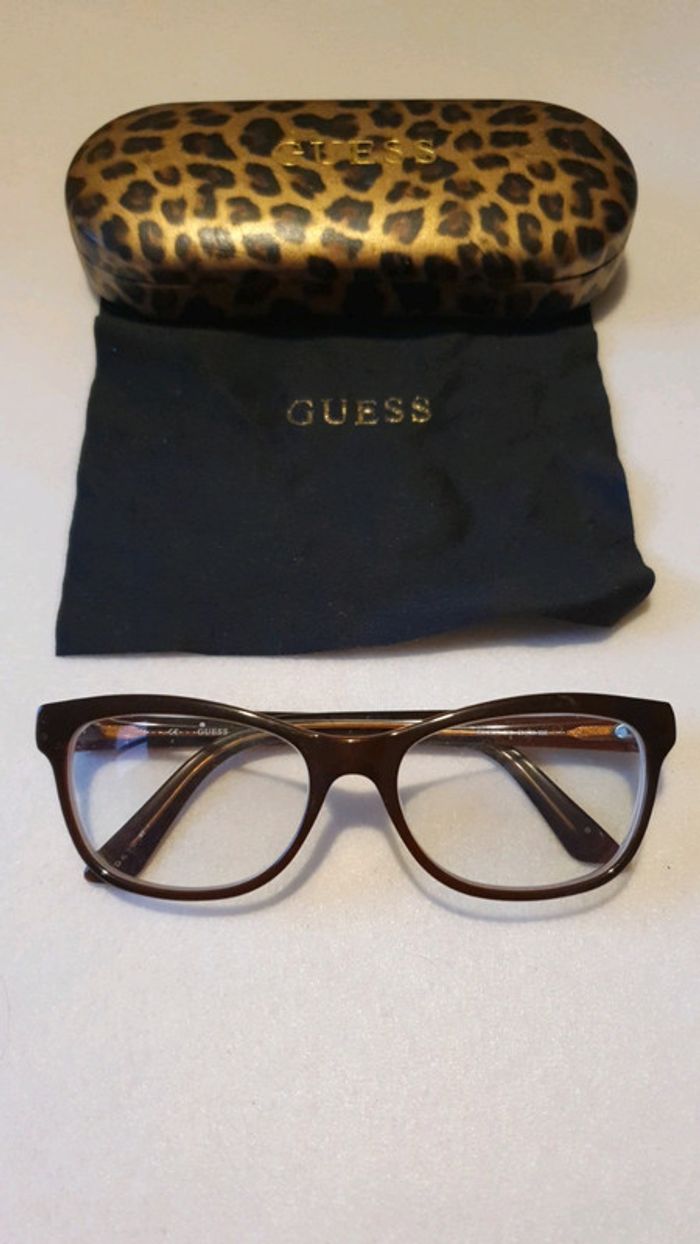 Montures lunettes de vue guess - photo numéro 2