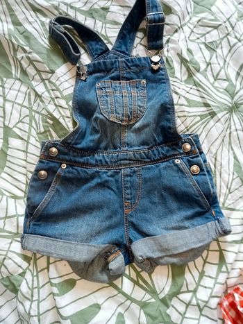 Combishort en jean
