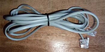 Câble  téléphone RJ11 3m