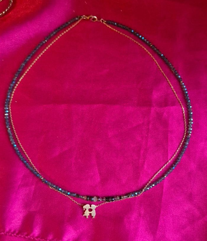 Collier double ras de cou neuf Gipsy Bijoux
