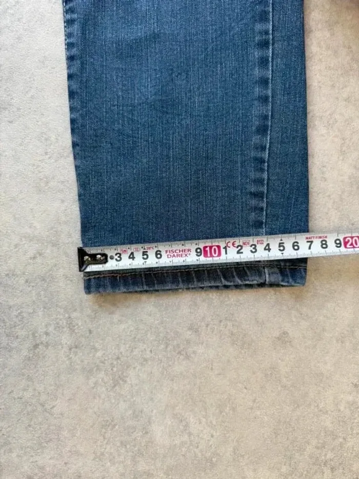 Jeans Levi's Mid Rise Skinny W31 FR40 L32 coupe skinny bleu Femme Women pan551b - photo numéro 5