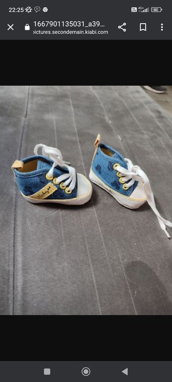 Chaussures 1ere age Mickey