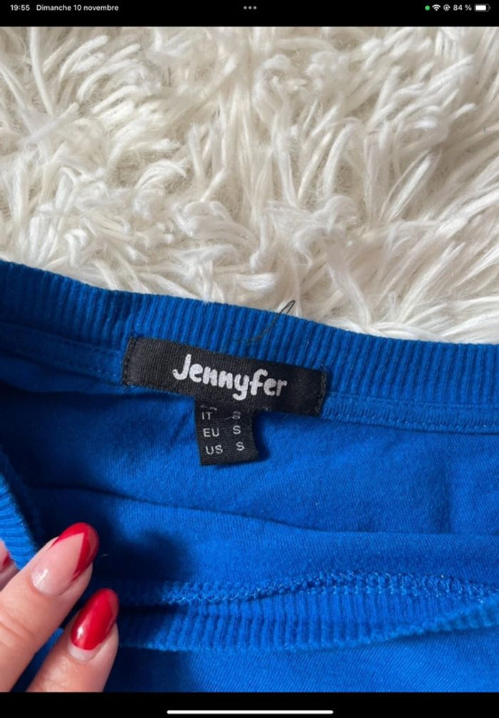 Tee shirt bleu - photo numéro 2