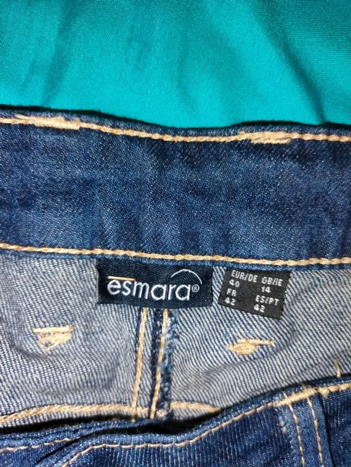 Jeans droit taille basse - photo numéro 2