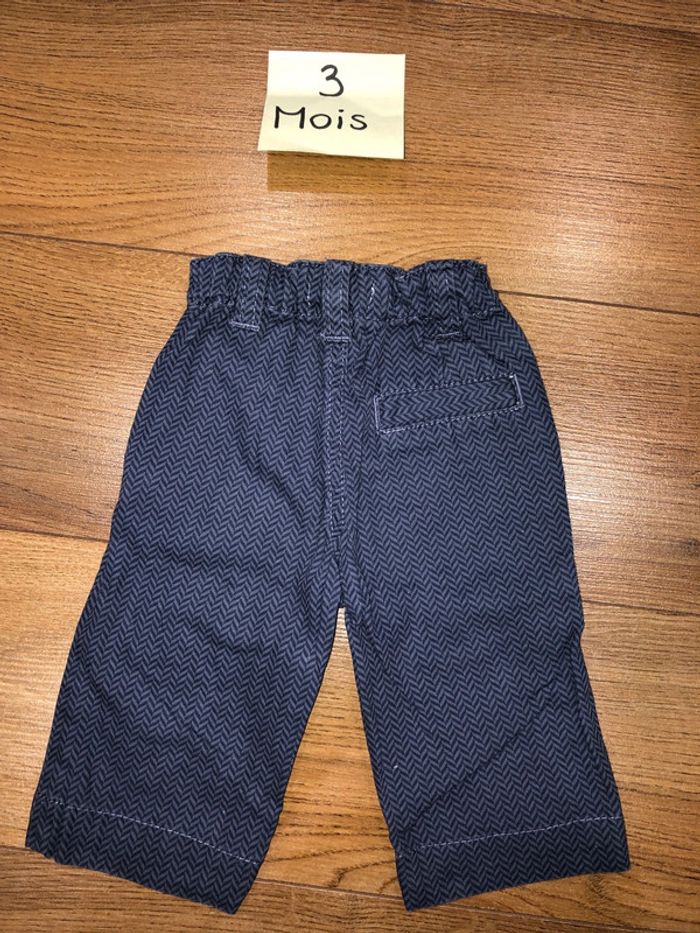 Lot de 3 pà talons garçons verbaudet 🌺 taille 3 mois - photo numéro 4