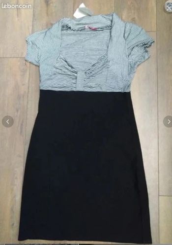 Robe chic top studio neuve t 36 38