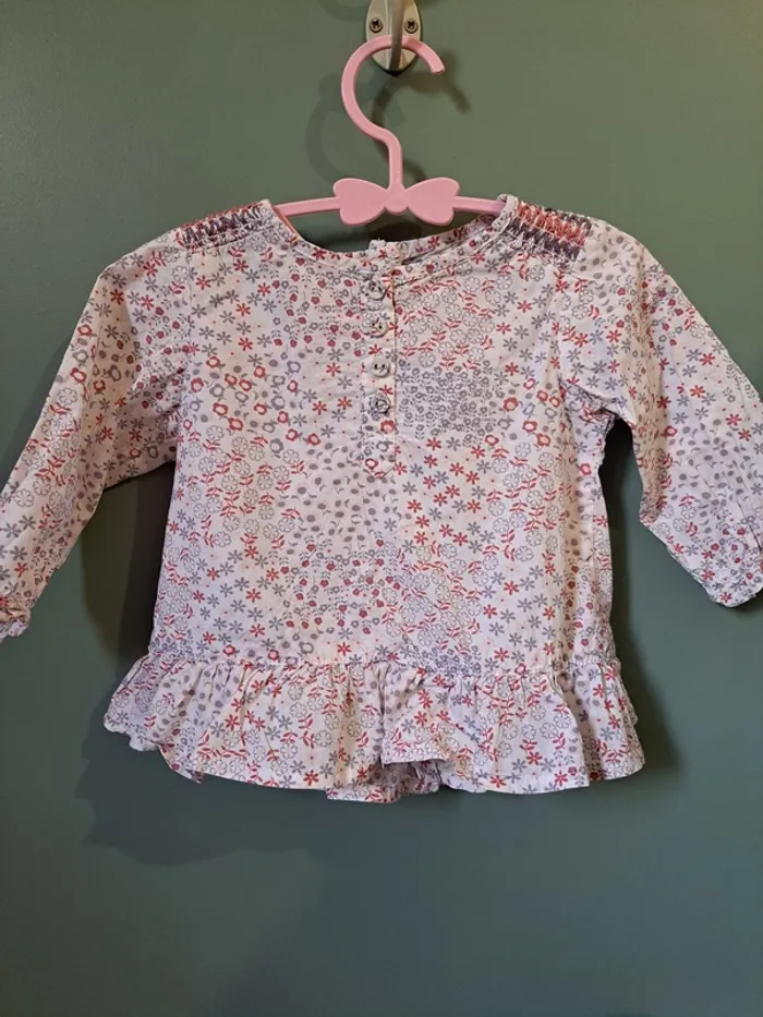 Blouse - Mini Adélie - 6 mois - photo numéro 2
