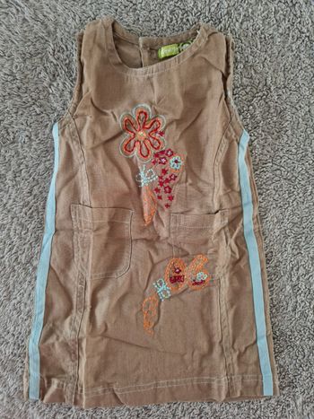 Robe sans manches enfant fille - Taille 4 ans