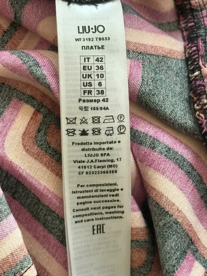 Robe Liu Jo à motifs – Taille 38 - photo numéro 7