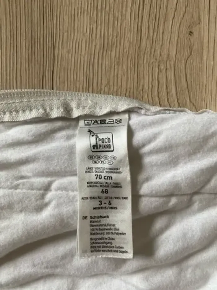 Gigoteuse hiver bébé mixte imprimé étoile 3/6 mois Pocopiano - photo numéro 5