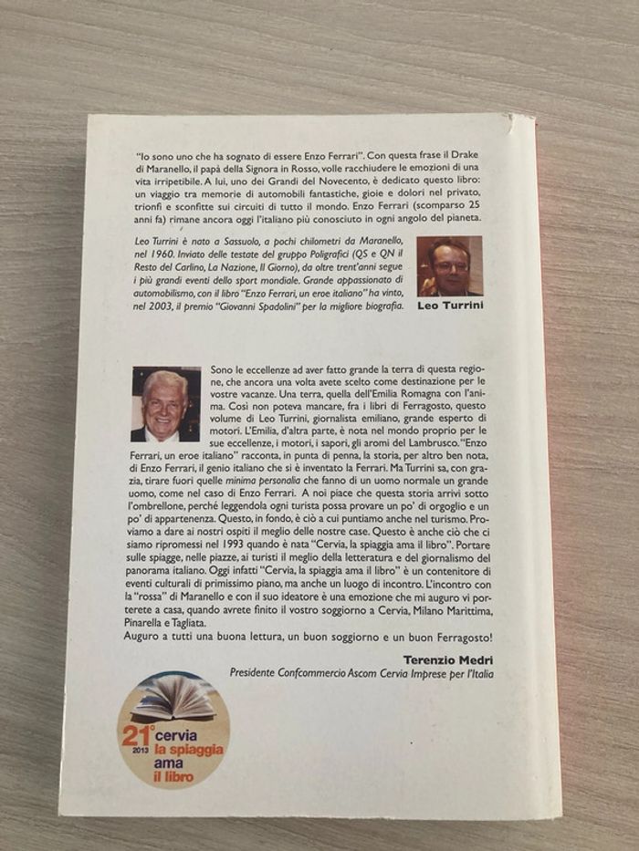 Livre "Enzo Ferrari – Un Eroe Italiano" - photo numéro 2