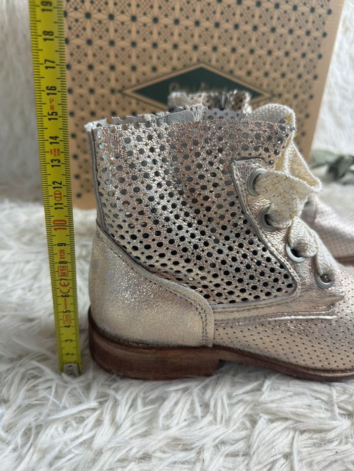 Paire de bottine champagne Muratti taille 35 - photo numéro 4