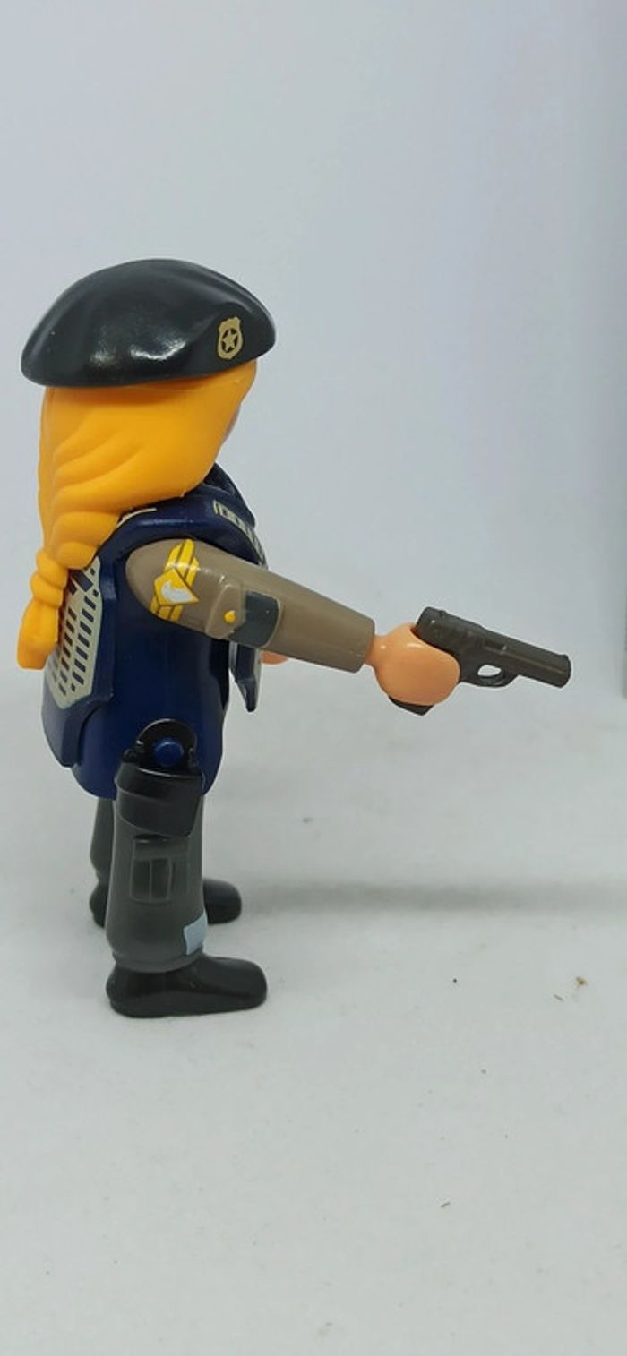 Femme swat avec arme playmobil - photo numéro 2