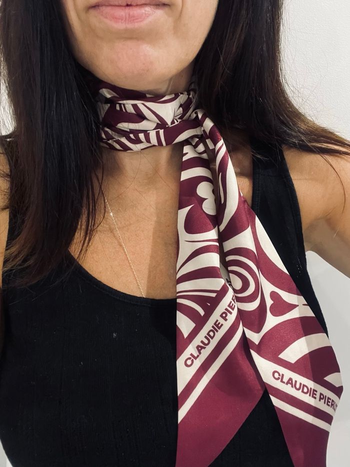 Foulard / bandeau / cravate / Claudie Pierlot – Neuf avec étiquette - photo numéro 4