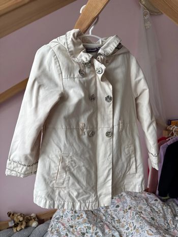Manteau mi saison sergent major beige