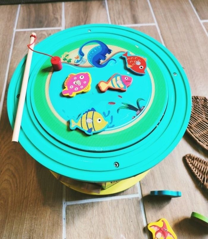 👶Jeu d'éveil - Grand cube multi activités 12 en 1 en bois et plastique - photo numéro 8