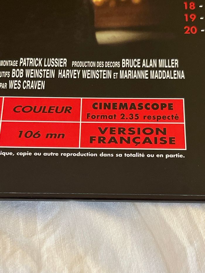 Laser Disc - Scream - photo numéro 6