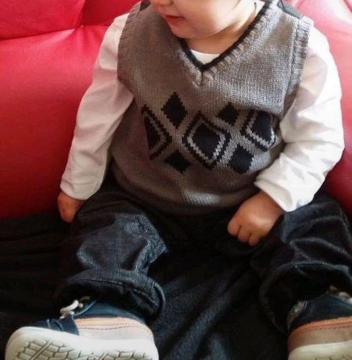 Pull garçon de café bébé garçon