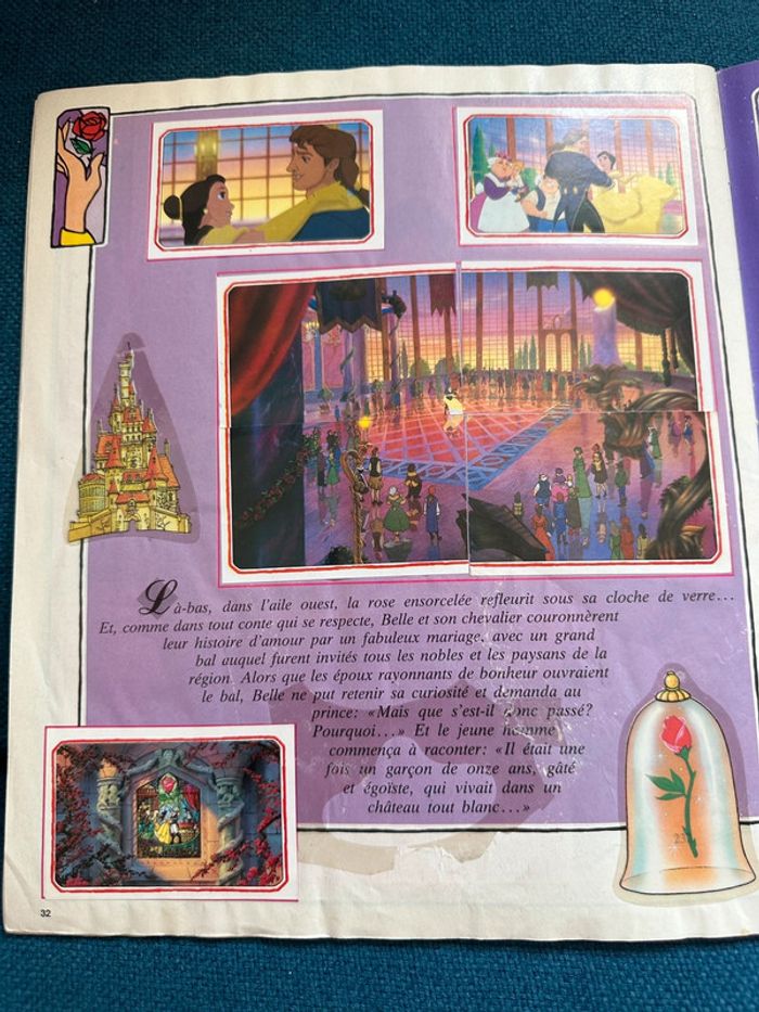 Album Panini stickers autocollants vignettes complet Disney La Belle et la Bête - photo numéro 12