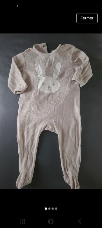 Grenouillère 18 mois