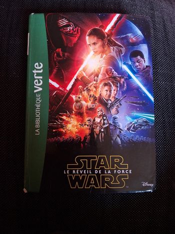 Bibliothèque verte Star wars le réveil de la force