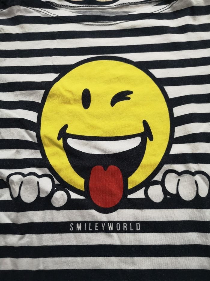 T-shirt Smiley 8A - photo numéro 2