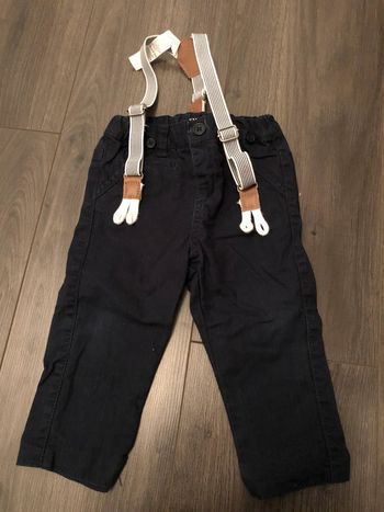 Pantalon avec bretelles Kiabi 12 mois