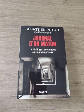 Livre " Journal d'un maton" 